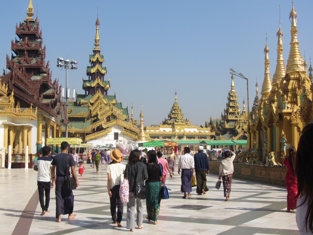 Tempel Yangon2